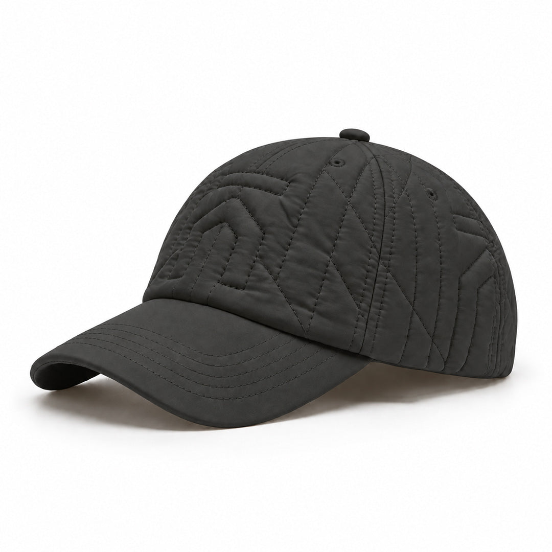 Ivory Quilted Cap