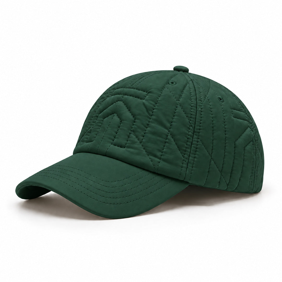 Ivory Quilted Cap