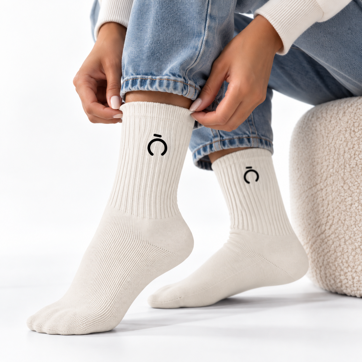 Double-Stripe Socks