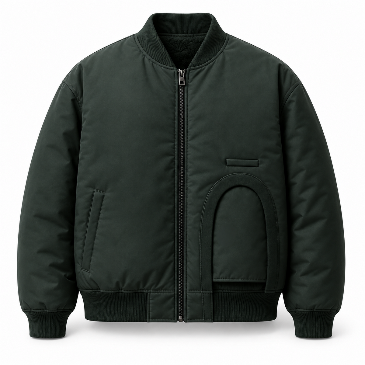 Deep Green Utility Jacket