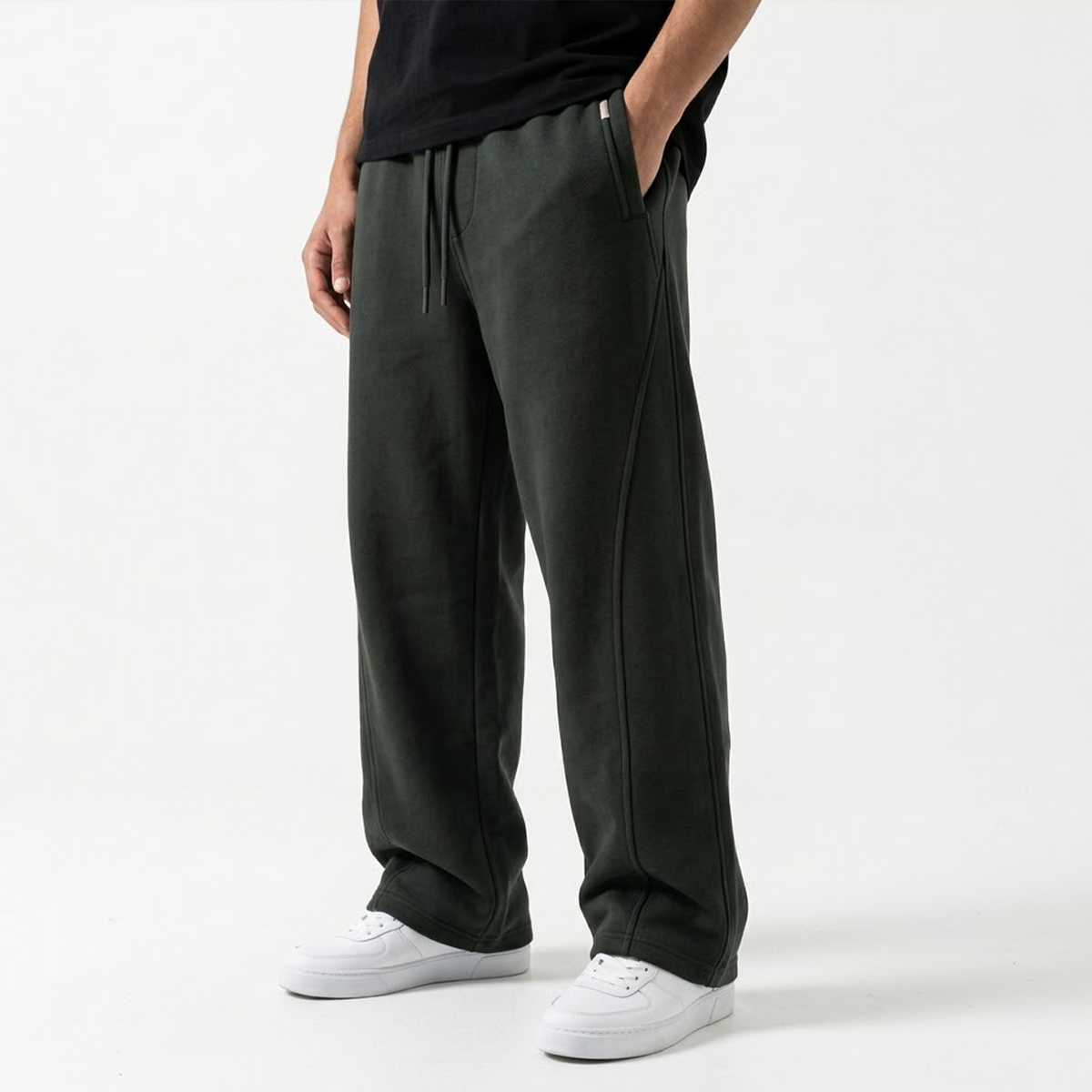 Dark Green Jogger Trousers