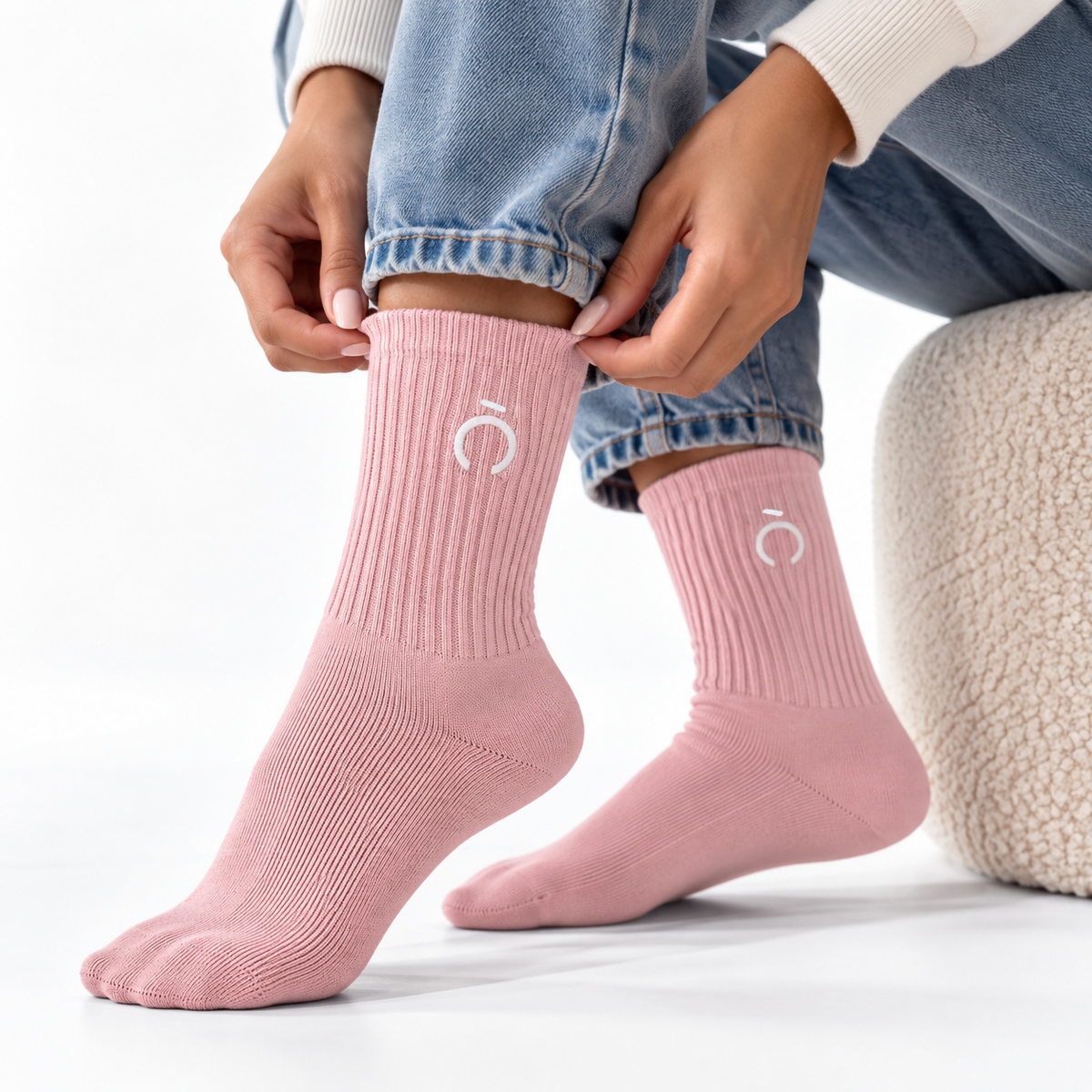 Double-Stripe Socks