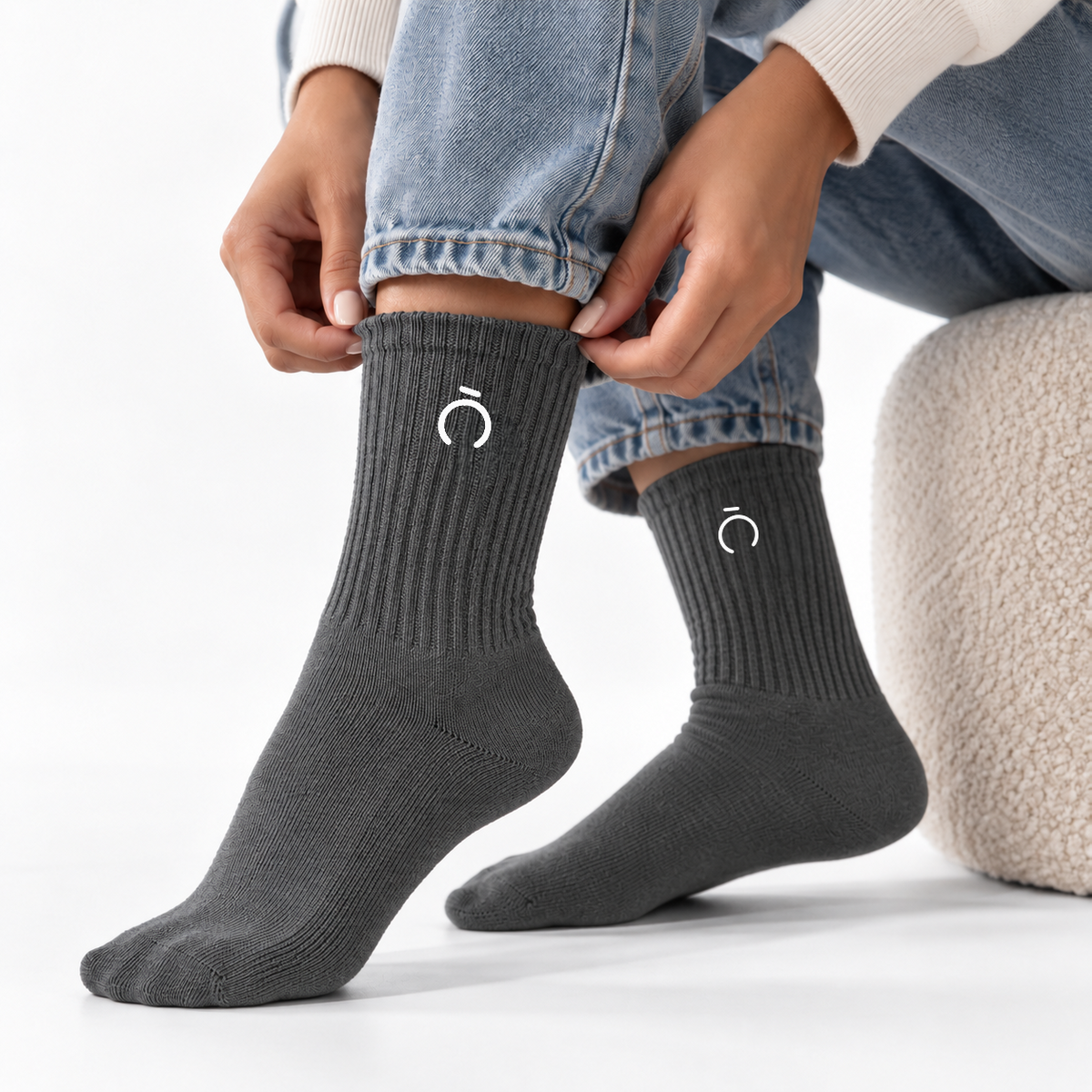 Double-Stripe Socks
