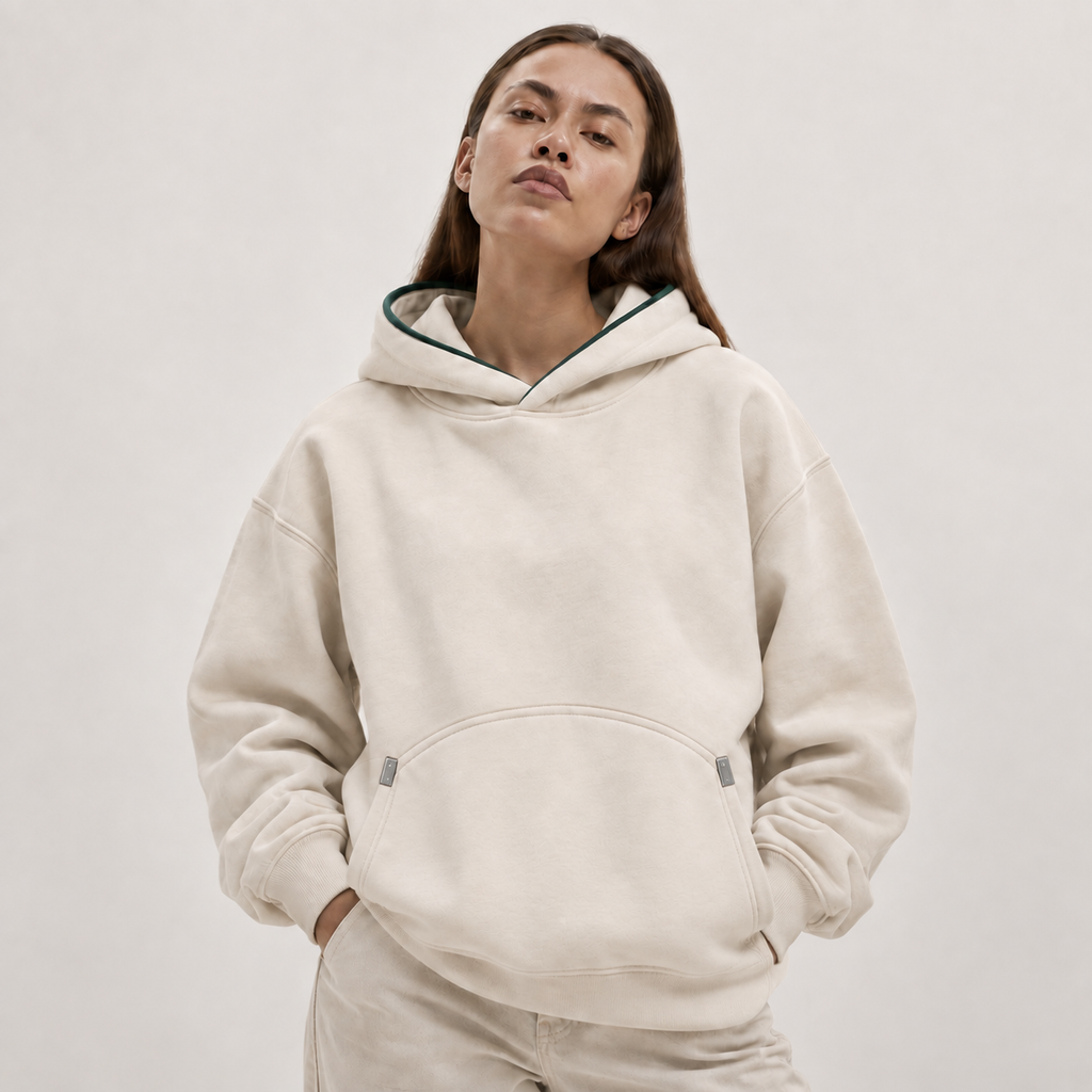 The Ivory Scarf Hoodie