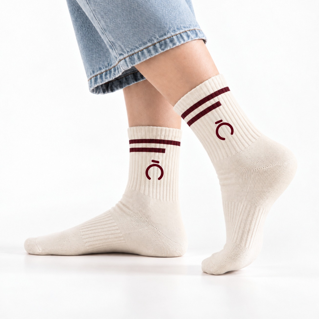 Double-Stripped Socks