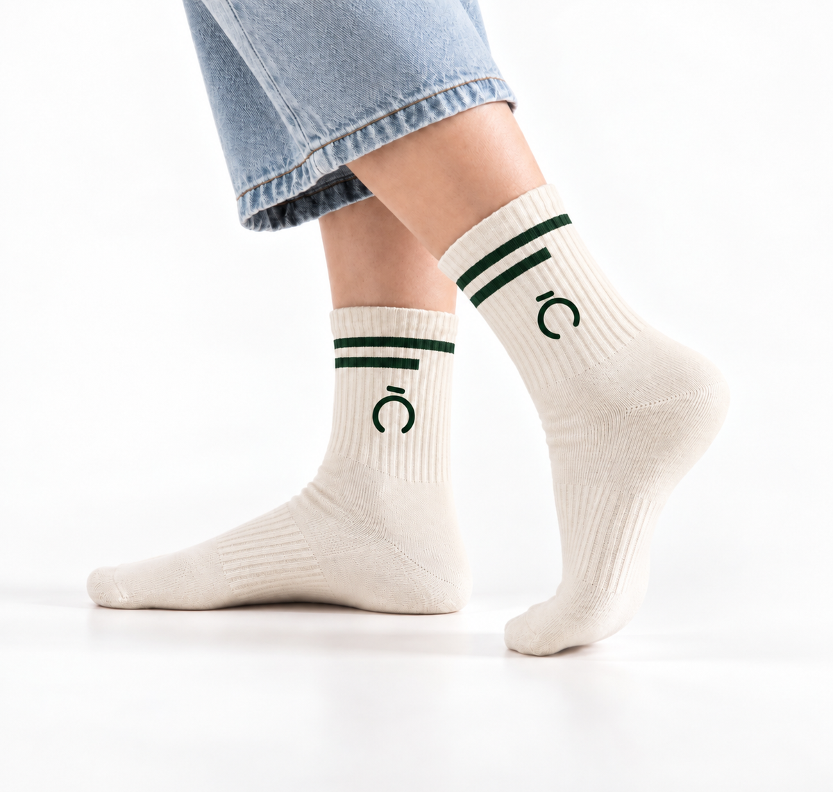 Double-Stripped Socks