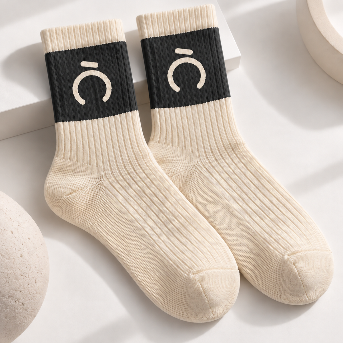 Wide Band Socks