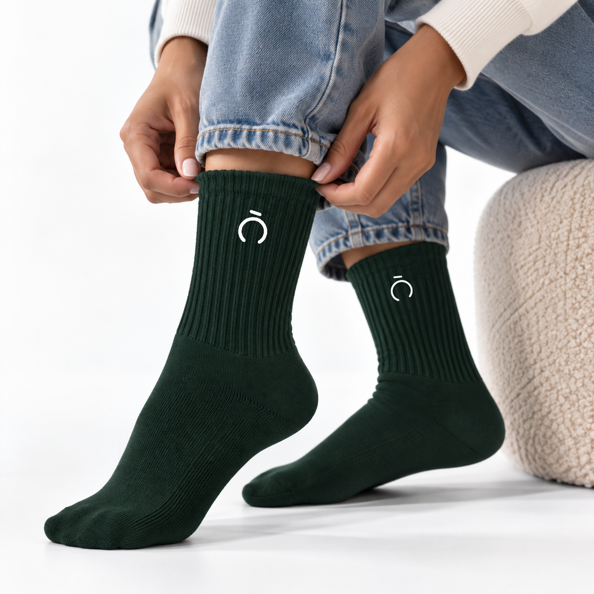 Double-Stripe Socks
