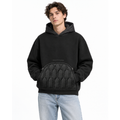The Charcoal Quilted Hoodie