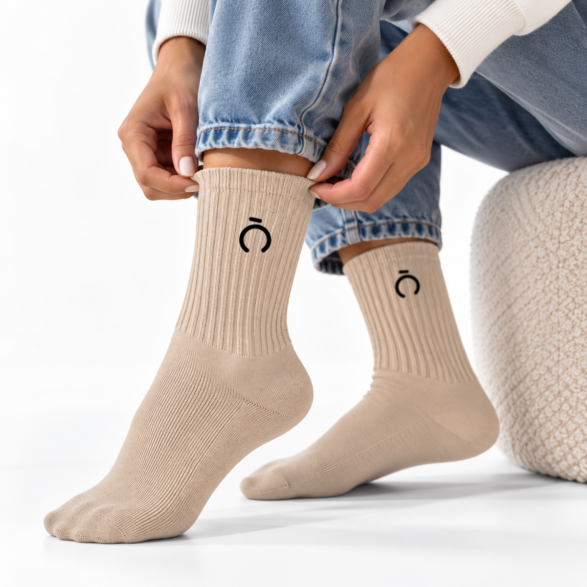 Double-Stripe Socks