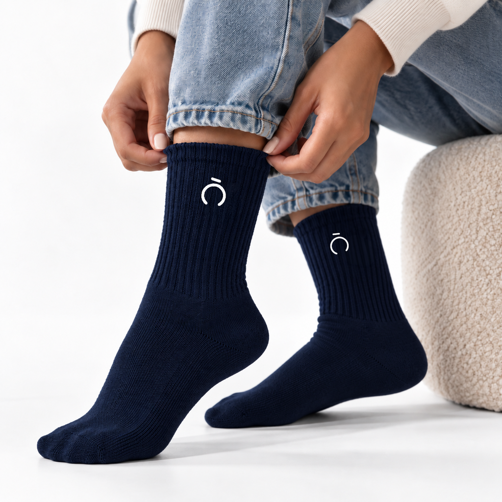 Double-Stripe Socks
